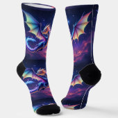 Bright Socks RANDOPIX Night Dragon 0039502 Socken (Gewinkelt)