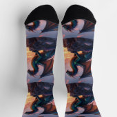 Bright Socks RANDOPIX Resting Dragon 0039519 Socken (Oben)