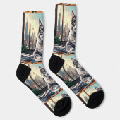 Bright Socks RANDOPIX School Cat 0039506 Socken (Rechts)