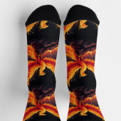 Bright Socks Rock Fire Bird Socks 0040764 Socken (Oben)