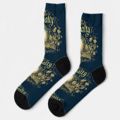 Bright Socks Royalty 0044063 Socken (Linkes Detail)