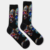 Bright Socks Skull Pics 0037633 Socken (Rechts)