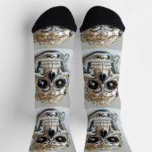 Bright Socks Skull Pics 0037637 Socken (Oben)