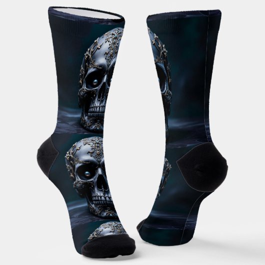 Bright Socks Skull Pics 0037641 Socken (Gewinkelt)