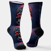 Bright Socks Skull Pics 0037646 Socken (Gewinkelt)