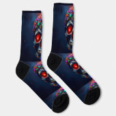 Bright Socks Skull Pics 0037646 Socken (Rechts)