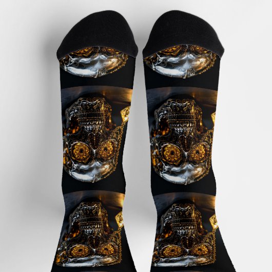 Bright Socks Skull Pics 0037648 Socken (Oben)