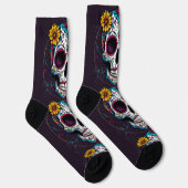 Bright Socks Skull Pics 0037649 Socken (Rechts)