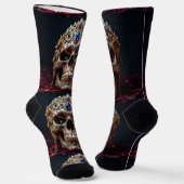 Bright Socks Skull Pics 0037650 Socken (Gewinkelt)