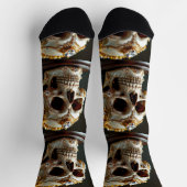Bright Socks Skull Pics 0037651 Socken (Oben)