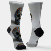 Bright Socks Skull Pics 0037655 Socken (Gewinkelt)