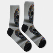 Bright Socks Skull Pics 0037655 Socken (Rechts)