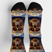 Bright Socks Skull Pics 0037657 Socken (Oben)