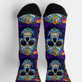 Bright Socks Skull Pics 0037715 Socken (Oben)