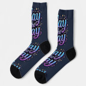 Bright Socks Slay The Day 0044067 Socken (Linkes Detail)