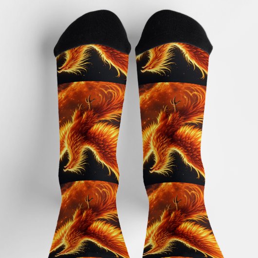 Bright Socks UNISEX Firebird 0040763 Socken (Oben)