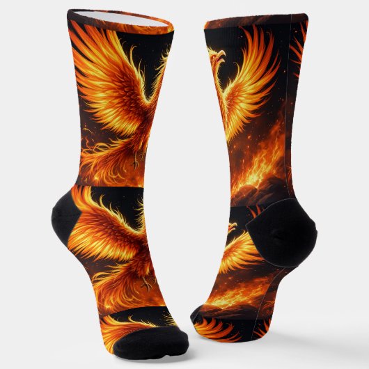 Bright Socks UNISEX Firebird 0040763 Socken (Gewinkelt)