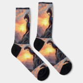 Bright Socks UNISEX Rock Dragon 0040761 Socken (Rechts)