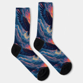 Bright Socks UNISEX Sun Eagle 0040751 Socken (Rechts)