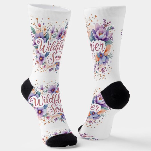 Bright Socks Wildflower Soul 0044019 Socken (Gewinkelt)
