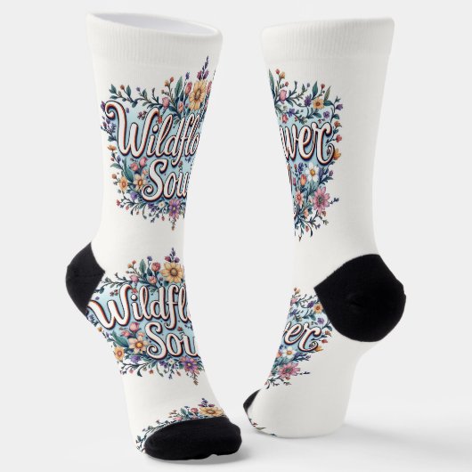 Bright Socks Wildflower Soul 0044044 Socken (Gewinkelt)
