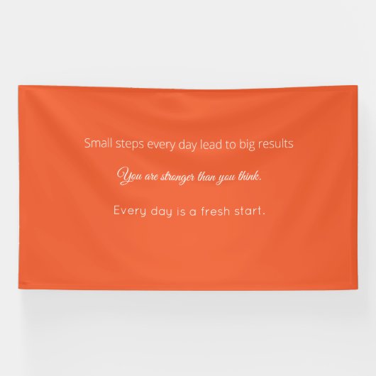 Bright Solid Orange Background  Banner (Horizontal)