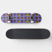 Bright Spheres Skateboard (Horizontal)