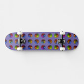 Bright Spheres Skateboard (Horizontal)
