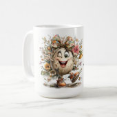 Bright Springtime Easter Design  Kaffeetasse (Vorderseite Links)