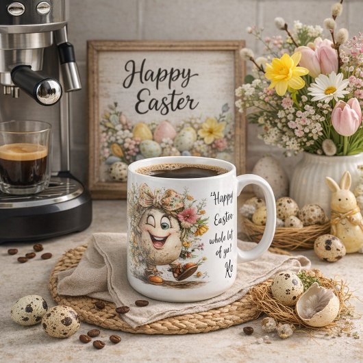 Bright Springtime Easter Design  Kaffeetasse
