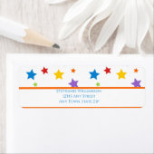 Bright star Return Address Label (Insitu)