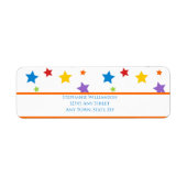 Bright star Return Address Label (Vorne)