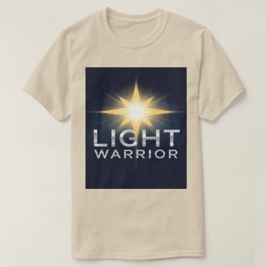 Bright Star Shine Light Warrior Men's T-Shirt (Design vorne)