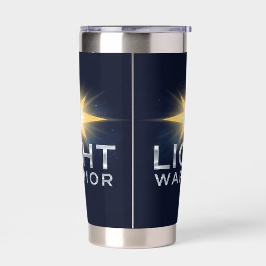 Bright Star Shine Light Warrior Thermobecher (Links)