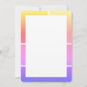 Bright Star von David Bat Mitzvah Vielen Dank Dankeskarte (Rückseite)