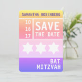 Bright Star von David Save the Date (Stehend Vorderseite)