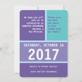 Bright Star von David Save the Date (Rückseite)