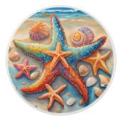 Bright Starfish Keramikknauf (Vorderseite)