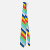 Bright Stripe Necktie Krawatte (Vorderseite)