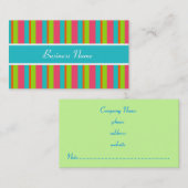 Bright Strips Business Card Visitenkarte (Vorne/Hinten)