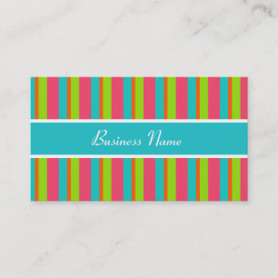 Bright Strips Business Card Visitenkarte