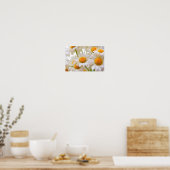 Bright Summer Daisies Poster (Küche)