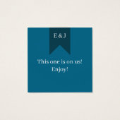 Bright Summer farbenfroh WedgeDrink Token (Rückseite)