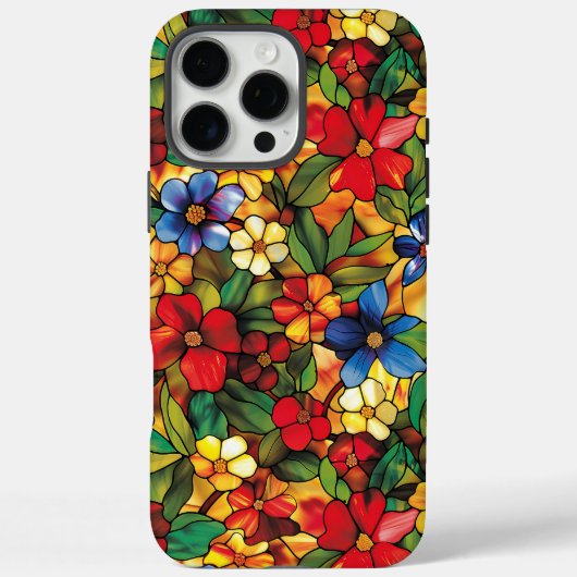 Bright Summer Floral Case-Mate iPhone Hülle (Rückseite)