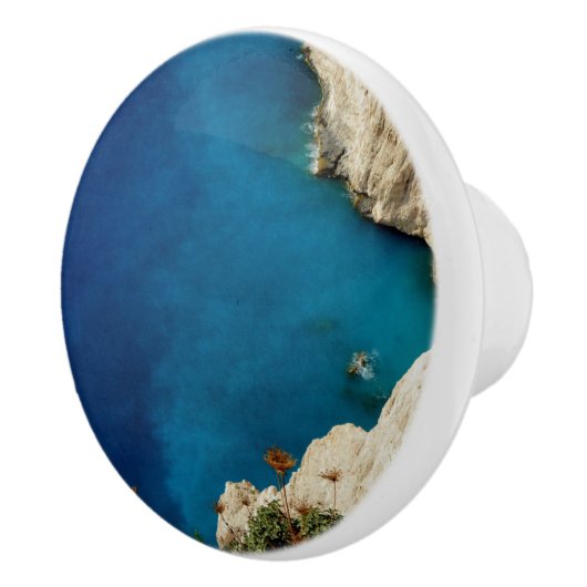 Bright Summer Nautical Beach & Ocean Knobs Keramikknauf (Rechts)