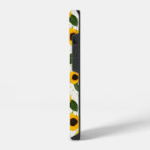 Bright sunflower pattern iPhone hülle (Linke Seite)