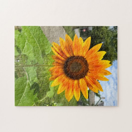 Bright Sunflower Puzzle (Horizontal)