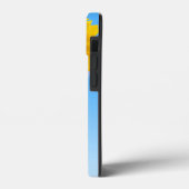 Bright Sunflower Sky Script Steam Name Phone Case (Rückseite / Links)