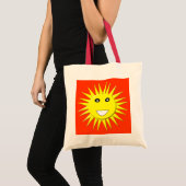 Bright Sunshine Budget Tote Bag Tragetasche (Vorderseite (Produkt))