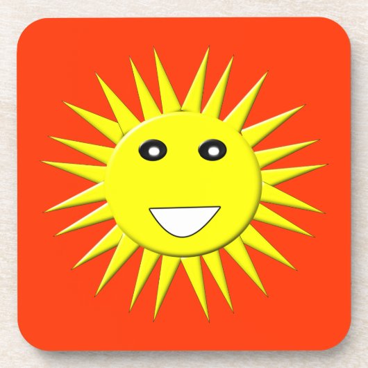 Bright Sunshine Cork Untersetzer (Vorderseite)